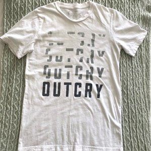 Outcry Tour Ladies Tee Small White
